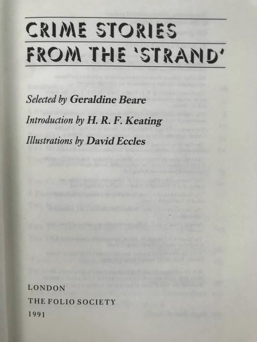 河滨杂志犯罪故事集（1995） 数十幅插图 精装18开带书匣 商品图3