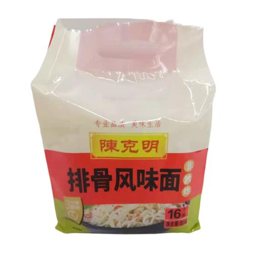 陈克明 葱香排骨波纹面 800g/包 商品图0