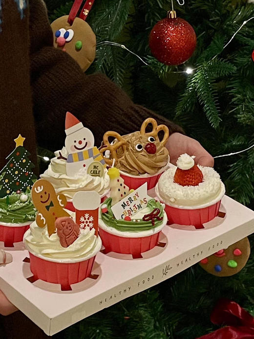 圣诞|圣诞限定纸杯蛋糕 商品图2