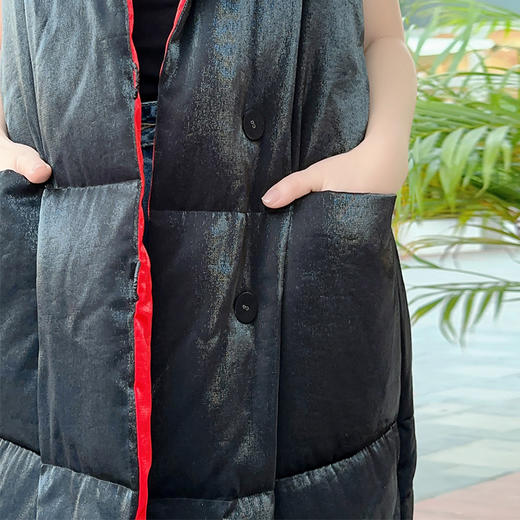 SAINT L’UCK/圣媛女装 时尚休闲双色羽绒马甲SA319R61 商品图2