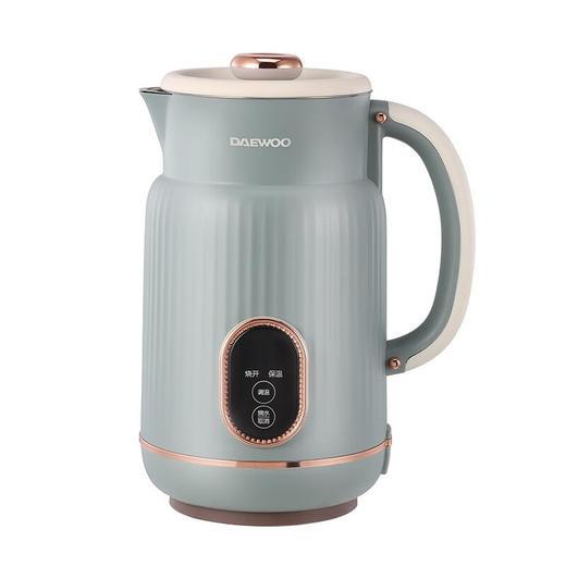 大宇（DAEWOO）电热水壶家用1.5L容量可视温度多段控温烧水壶DYSH-15F26 菲斯绿 商品图2