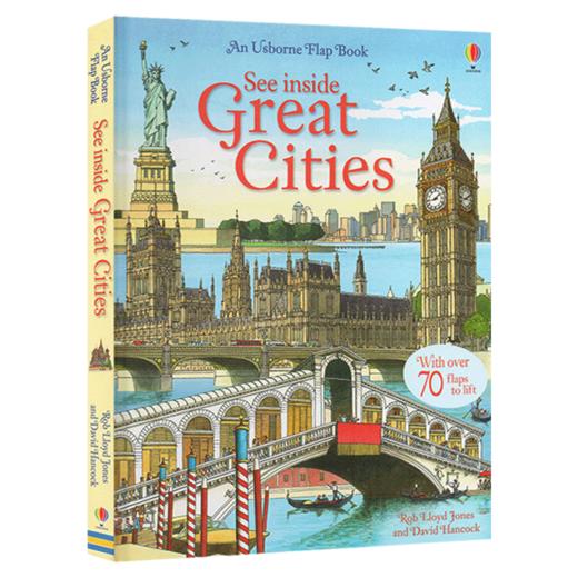 See Inside Great Cities 英文原版 偷偷看系列之大城市 英文版 纸板书 商品图1