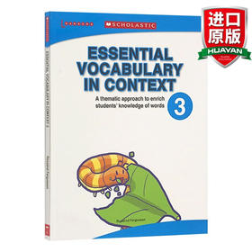 英文原版 学乐语境记英语词汇第3册 Essential Vocabulary In Context 3 全英文版