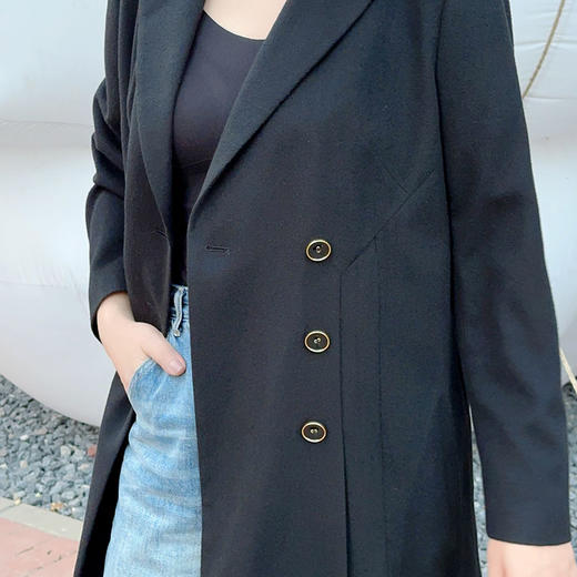 圣三利女装双排扣大衣SL2031134 商品图3
