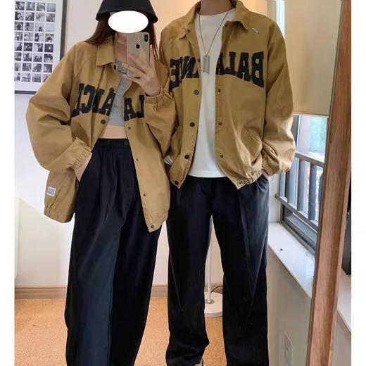 裁缝学苑QL04棒球服外套纸样女装情侣装薄款夹克风衣上衣裁剪图 商品图4