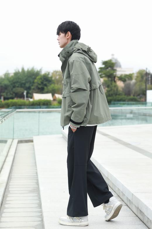 S335875135户外宽松连帽风衣 商品图6