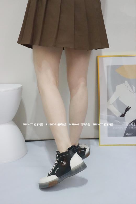 新品女士加绒牛津底百搭高帮休闲棉鞋963B35571（W） 商品图2