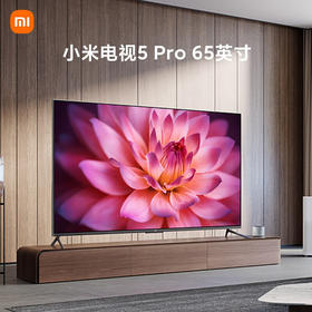 小米 电视5 Pro 65英寸 超薄全面屏 4+64GB 4K超高清量子点 MEMC运动补偿 远场语音