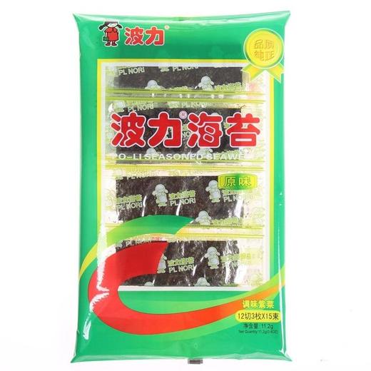 波力 原味海苔 11.2g/包 商品图0