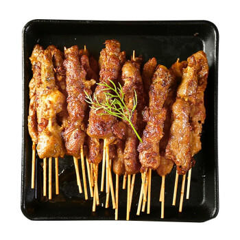 民维大牧汗羔羊后腿羊肉串218g原味 烧烤食材半成品 羊肉生鲜 商品图5