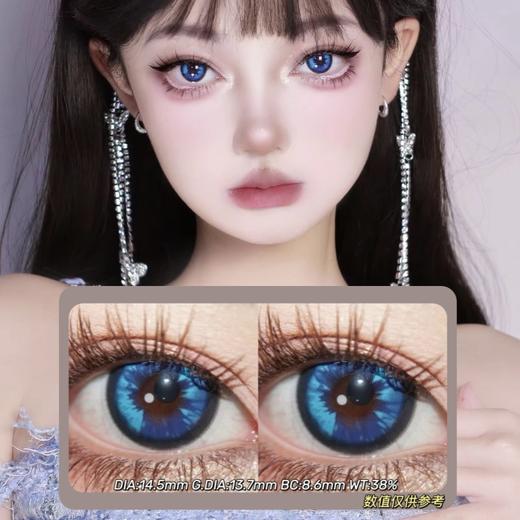 JellyDoll半年抛·冰河时期·14.5mm(着色参考13.7mm) 0-1000度(有525/575)·(建议佩戴3-4个月左右更换) 商品图0