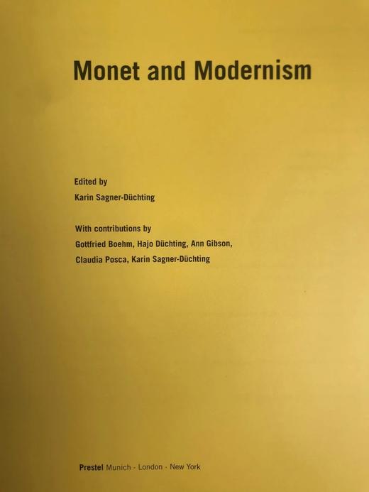 莫奈与现代主义 161幅彩色64幅黑白插图 精装大16开 商品图3