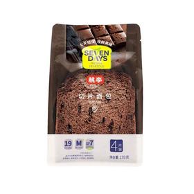 桃李巧克力切片面包170g