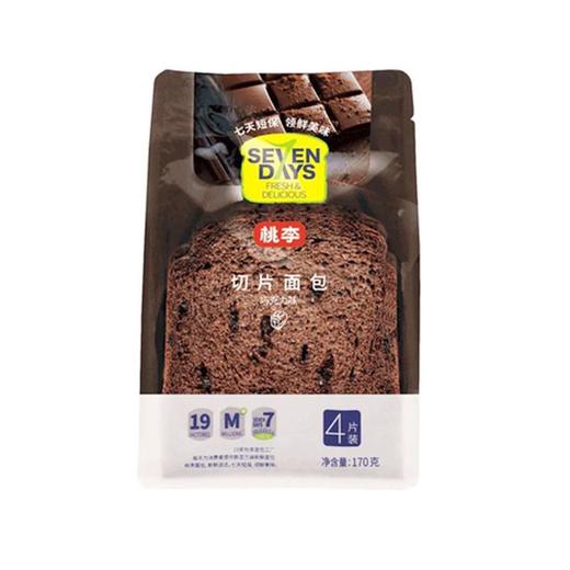 桃李巧克力切片面包170g 商品图0