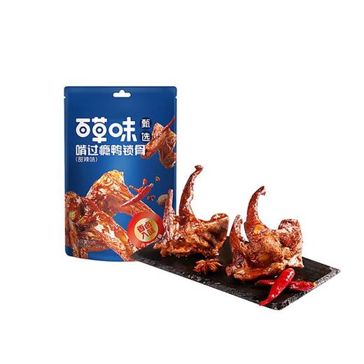 百草味 甜辣味啃过瘾鸭锁骨 80g/袋 商品图0