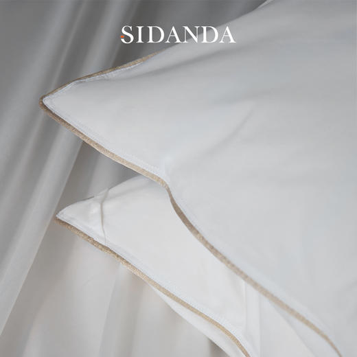 【SIDANDA可水洗鹅绒春秋被+冬被】优选国标最高绒子含量填充，95%白鹅绒，蓬松度800+，清洁度1000+抗菌可水洗纺 商品图4
