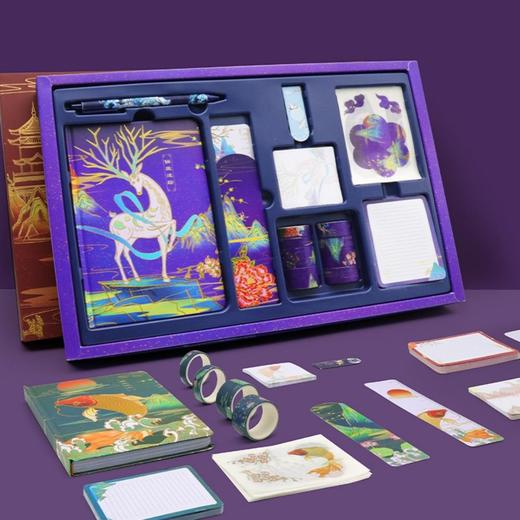 手账礼盒文具套装套盒小学生手帐儿童大小礼包生日礼物精美笔记本 商品图1