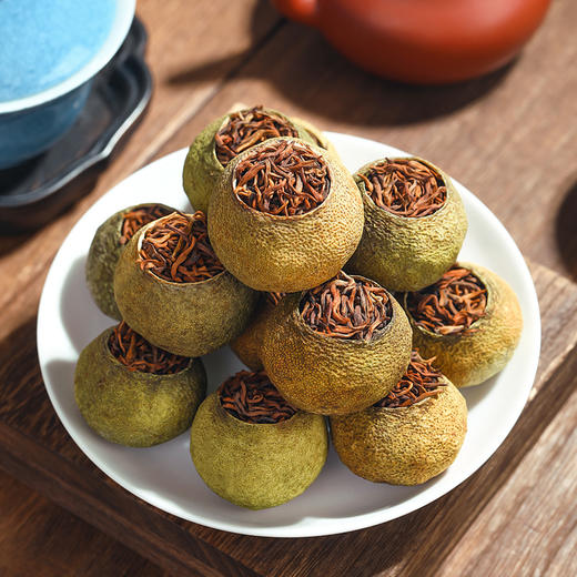 正宗新会丨佰儒小青柑10年陈勐海宫廷普洱茶 熟普茶叶200g*2罐 商品图3