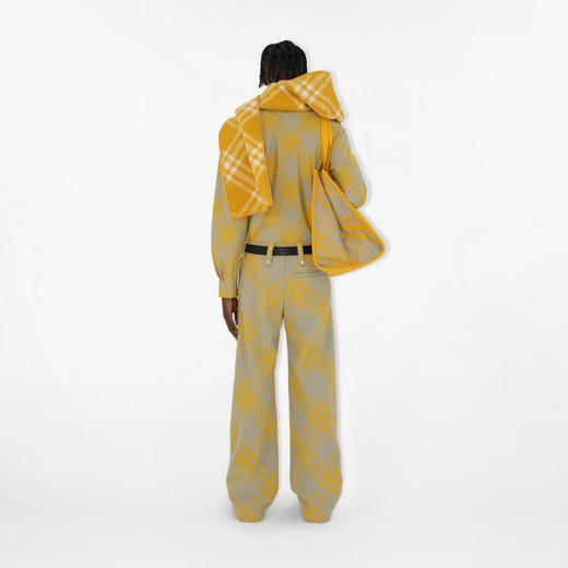 BURBERRY 巴宝莉 男士格纹棉质长袖衬衫 格子 8079165 B7363 商品图3
