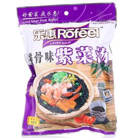 乐惠 紫菜汤机包（排骨味） 72g/包