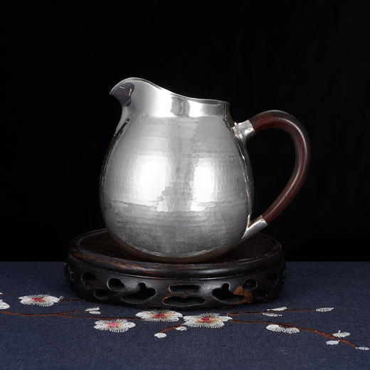 子佩集S999银【如意令】嵌金提梁壶小茶壶公道杯摆件茶杯摆件茶具套装【ZJ007】【ZJ005】【ZJ006】【ZJ012】2311 商品图11