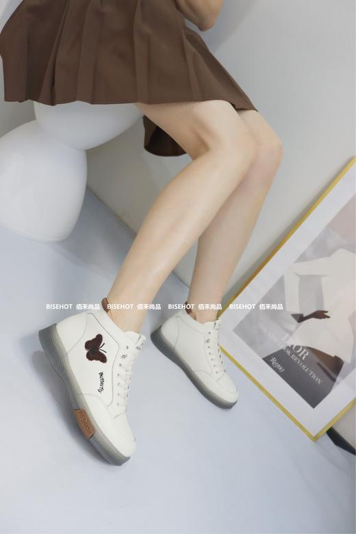 新品女士加绒牛津底百搭高帮休闲棉鞋963B35571（W） 商品图3