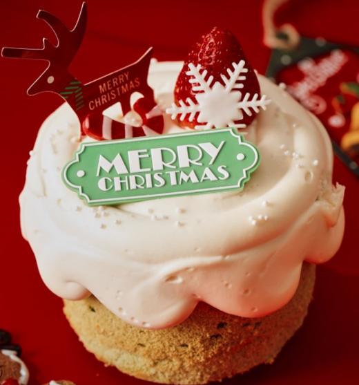 雪鹿集圣诞奶盖蛋糕 商品图0