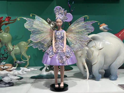 栾佳齐《紫蝶精灵》然女孩 商品图0