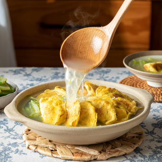 锦和甲黄金蛋饺|简单快手，皮薄馅香又鲜嫩，蒸煮煎、涮火锅都好吃！ 商品图2