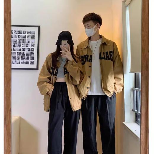 裁缝学苑QL04棒球服外套纸样女装情侣装薄款夹克风衣上衣裁剪图 商品图2