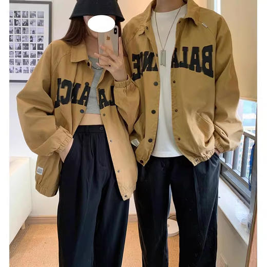 裁缝学苑QL04棒球服外套纸样女装情侣装薄款夹克风衣上衣裁剪图 商品图3