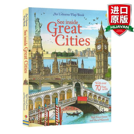 See Inside Great Cities 英文原版 偷偷看系列之大城市 英文版 纸板书 商品图0