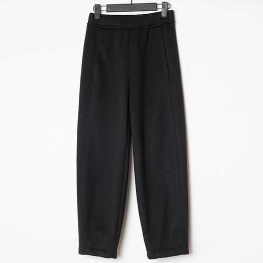 斜纹加绒软毛绒感锥形裤女 商品图6