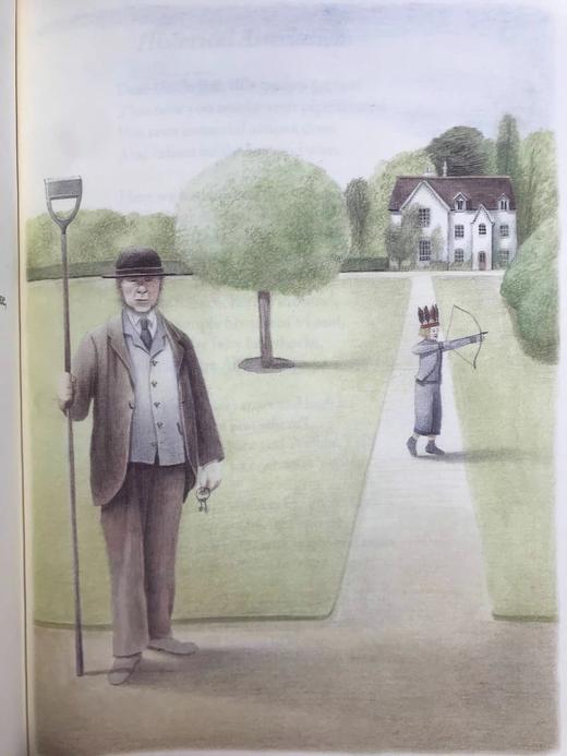 史蒂文森《童诗花园》（2000） 数十幅插图 精装18开带书匣 商品图7