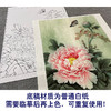 【大彩图】李晓明工笔画白描底稿《轻舞飞扬》牡丹临摹勾线花鸟线稿K033 商品缩略图3