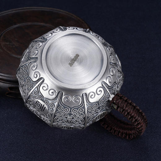 子佩集S999银【花丝福字】提梁壶小茶壶公道杯摆件茶杯摆件茶具套装【BX0020648】【BXYL002058503】【BXYL001027203】【BXYL001027303】2311 商品图10