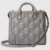 GUCCI 古驰 女士 GG Matelassé系列 皮革迷你提挎包 灰色 728309 UM8HG 1563 商品缩略图2