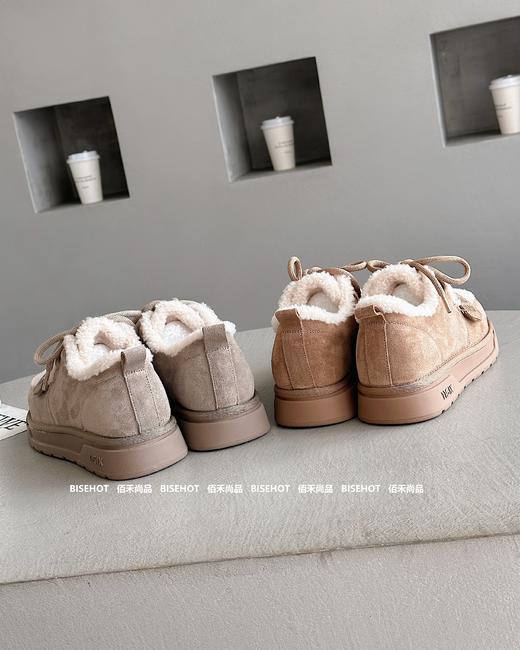 新品磨砂牛皮厚底百搭雪地靴938B35549（W） 商品图4