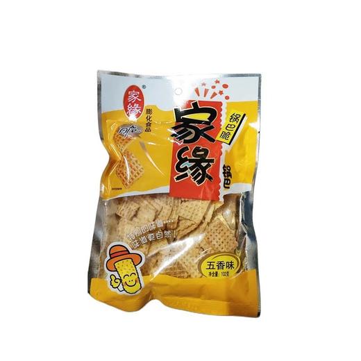 家缘五香味锅巴102g/袋 商品图0