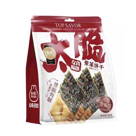 金语 咸香蛋黄味紫菜饼干 150g/袋