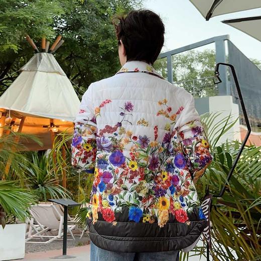 圣三利女装 印花薄棉服SL2031120 商品图2