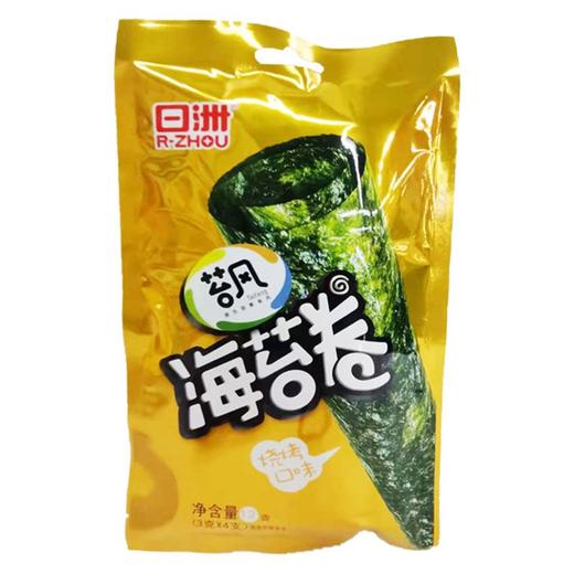 日洲苔风海苔卷烧烤味12g 商品图0