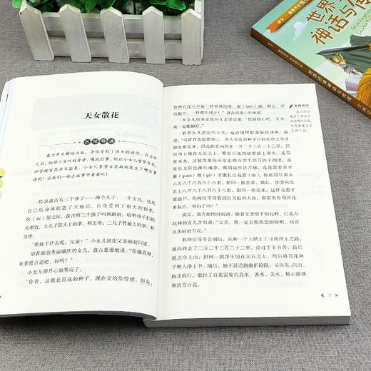 【全5册】快乐读书吧四年级上册 世界经典神话与传说+神话故事+考点 商品图2