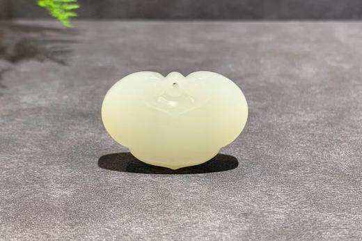 【御珠宫坊】羊脂白玉如意锁 商品图0