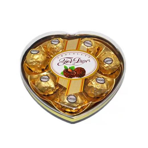 菲顿 桃心巧克力 100g/盒 商品图0