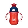家用卡通皇冠儿童保温吸管杯 316不锈钢礼品logo宝宝喝水吸管水杯 商品缩略图4