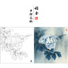 【大彩图】李晓明工笔画白描底稿小品《昆山夜光》牡丹临摹勾线花鸟线稿K038 商品缩略图0