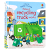 英文原版 回收车工作原理 Peep Inside How a Recycling Truck Works 偷偷看里面系列 尤斯伯恩科普绘本 全英文版 商品缩略图3