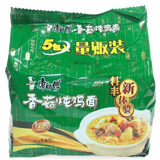 康师傅袋面五连包香菇炖鸡味97g*5 商品图0