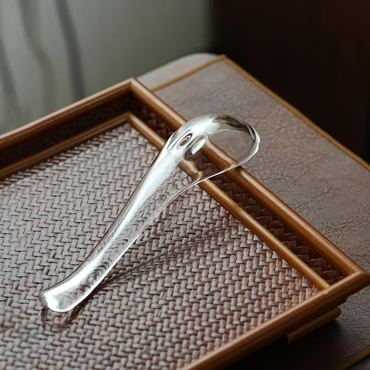 吉橙/大号碗/配大号勺 玻璃茶碗冷泡茶具绿茶专用分茶勺碗泡套装茶艺透明泡茶燕窝 商品图6